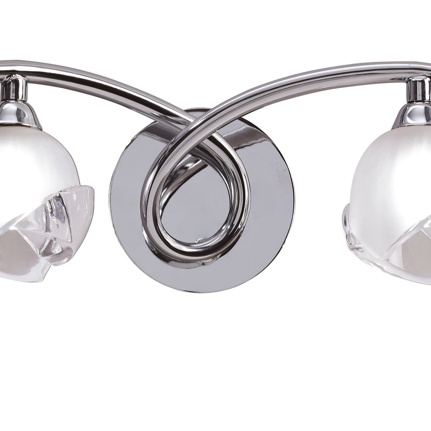 Fragma Wall Lamp Switched 2 Light G9, Polished Chrome by Mantra