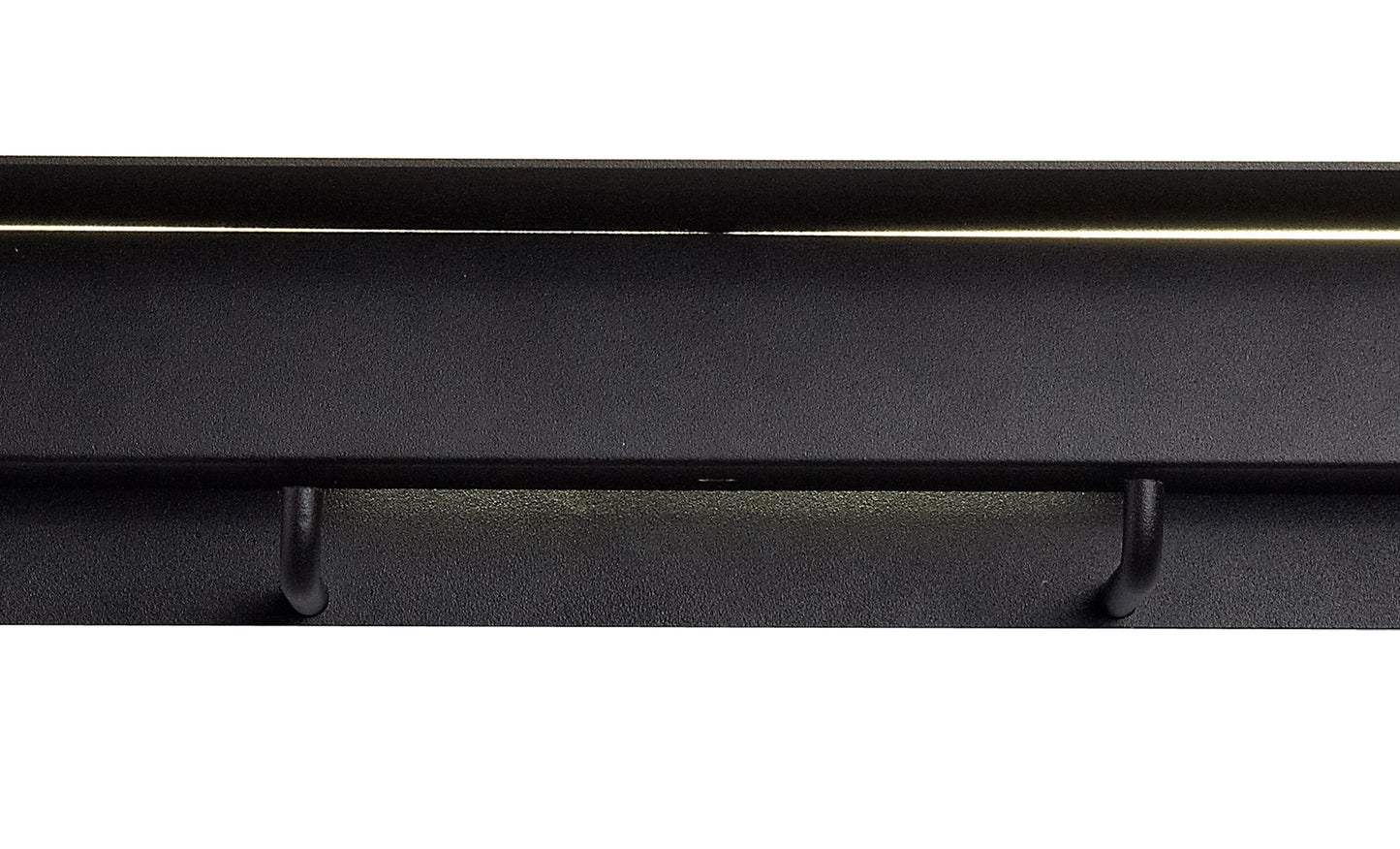 Fuerteventura Wall Lamp Coat Rack, 9W LED, 3000K, 600lm, Matt Black, 3yrs Warranty by Mantra