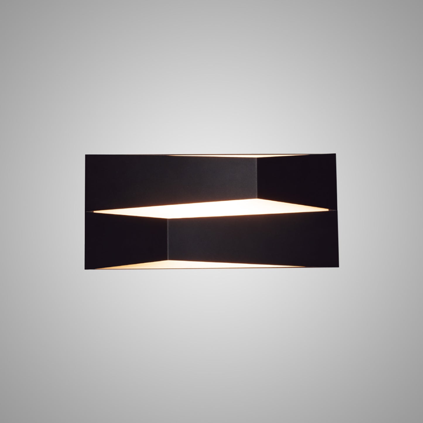 Fuji Wall Light 10W LED 3000K, 920lm, Black, 3yrs Warranty by Mantra