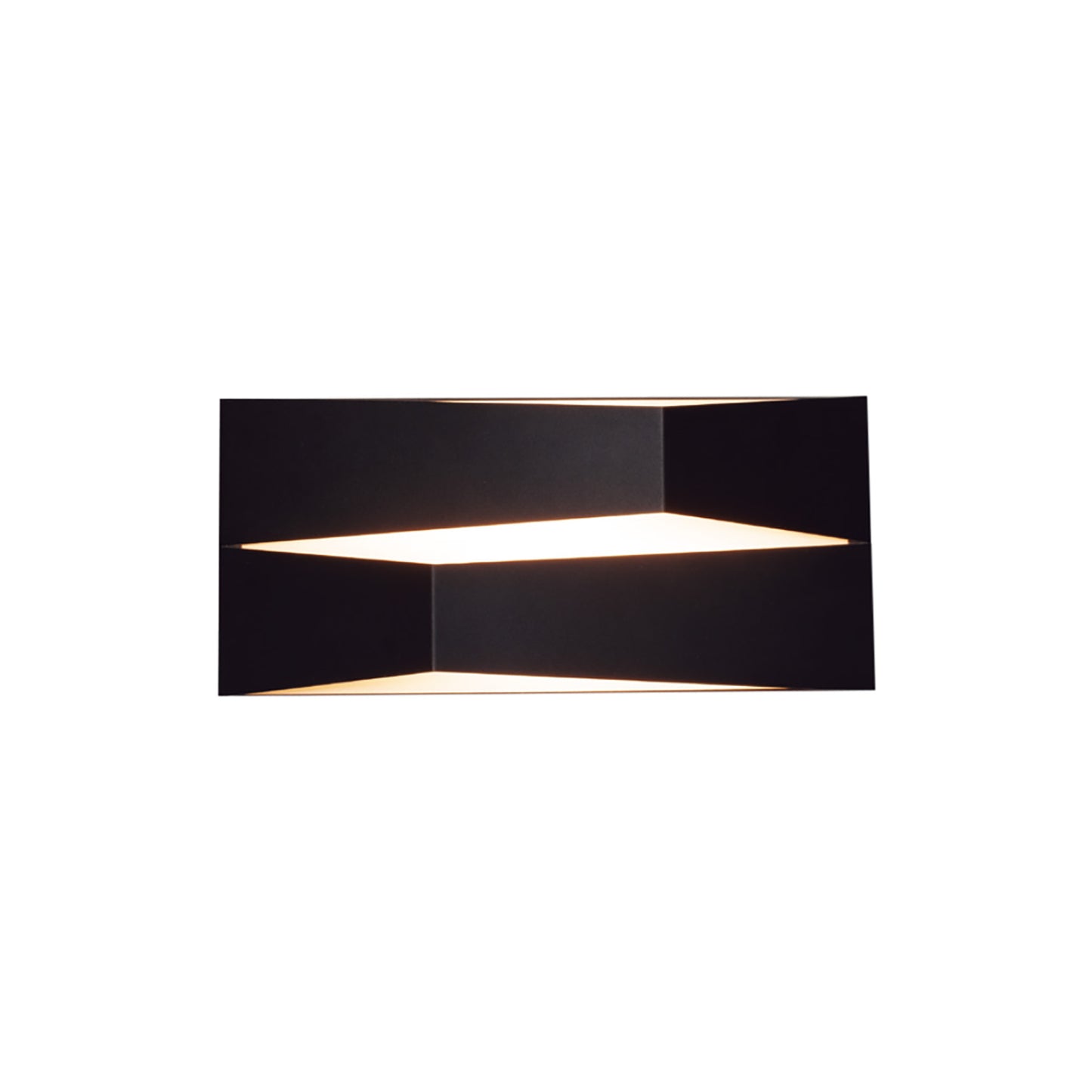 Fuji Wall Light 10W LED 3000K, 920lm, Black, 3yrs Warranty by Mantra