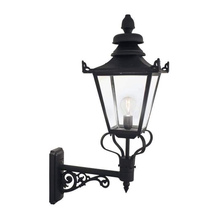 Grampian 1 Light Wall Lantern - Black