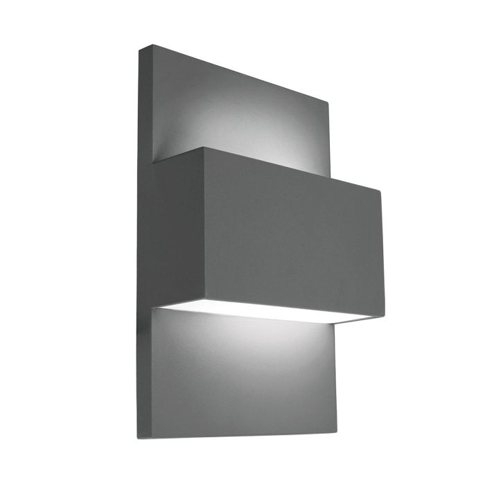 Geneve E27 Wall Lantern - Graphite