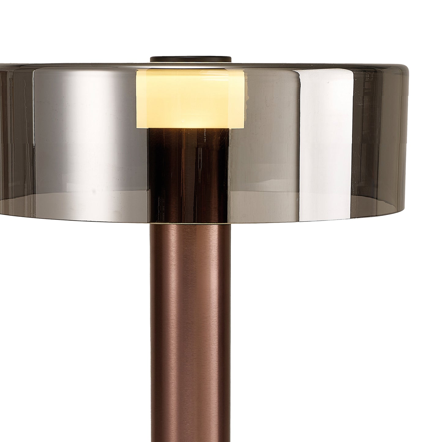 Gin Large Table Lamp, 1 Light GU10, Rose Gold by Mantra