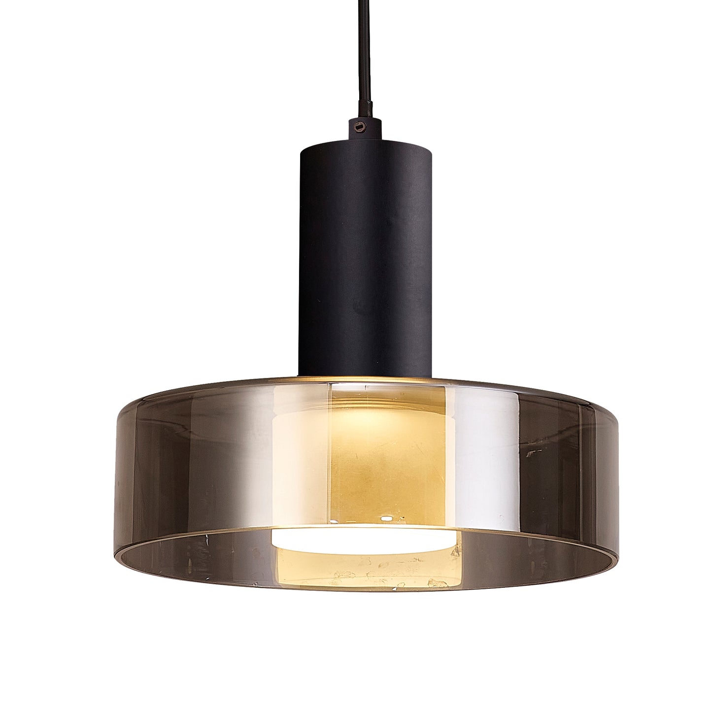 Gin Pendant, 1 Light GU10, Black by Mantra