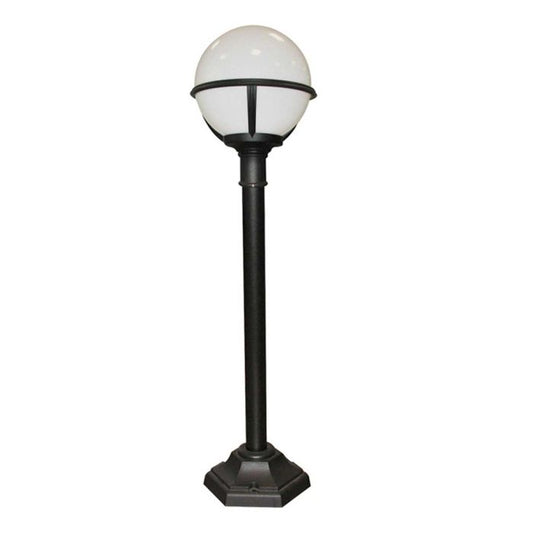 Glenbeigh 1 Light Pillar Lantern - Black