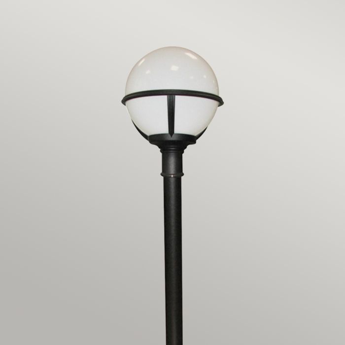 Glenbeigh 1 Light Pillar Lantern - Black