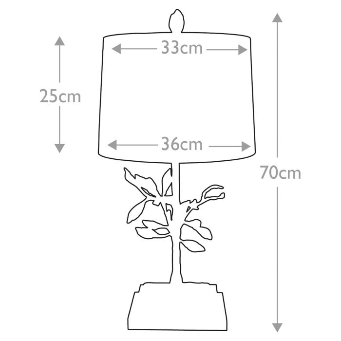 Audubon Park 1 Light Table Lamp - Distressed Gold with Cream Shade