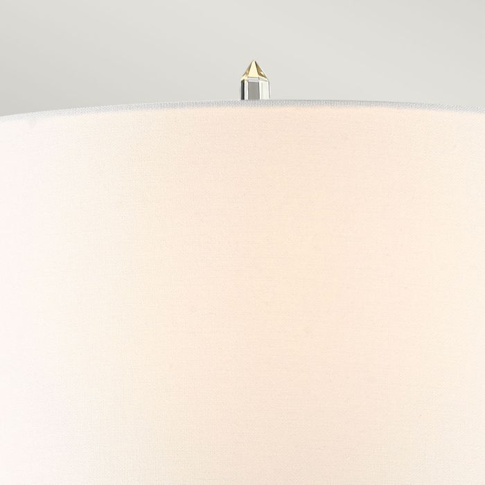 Sun King 1 Light Table Lamp - Distressed Gold, Cream Shade