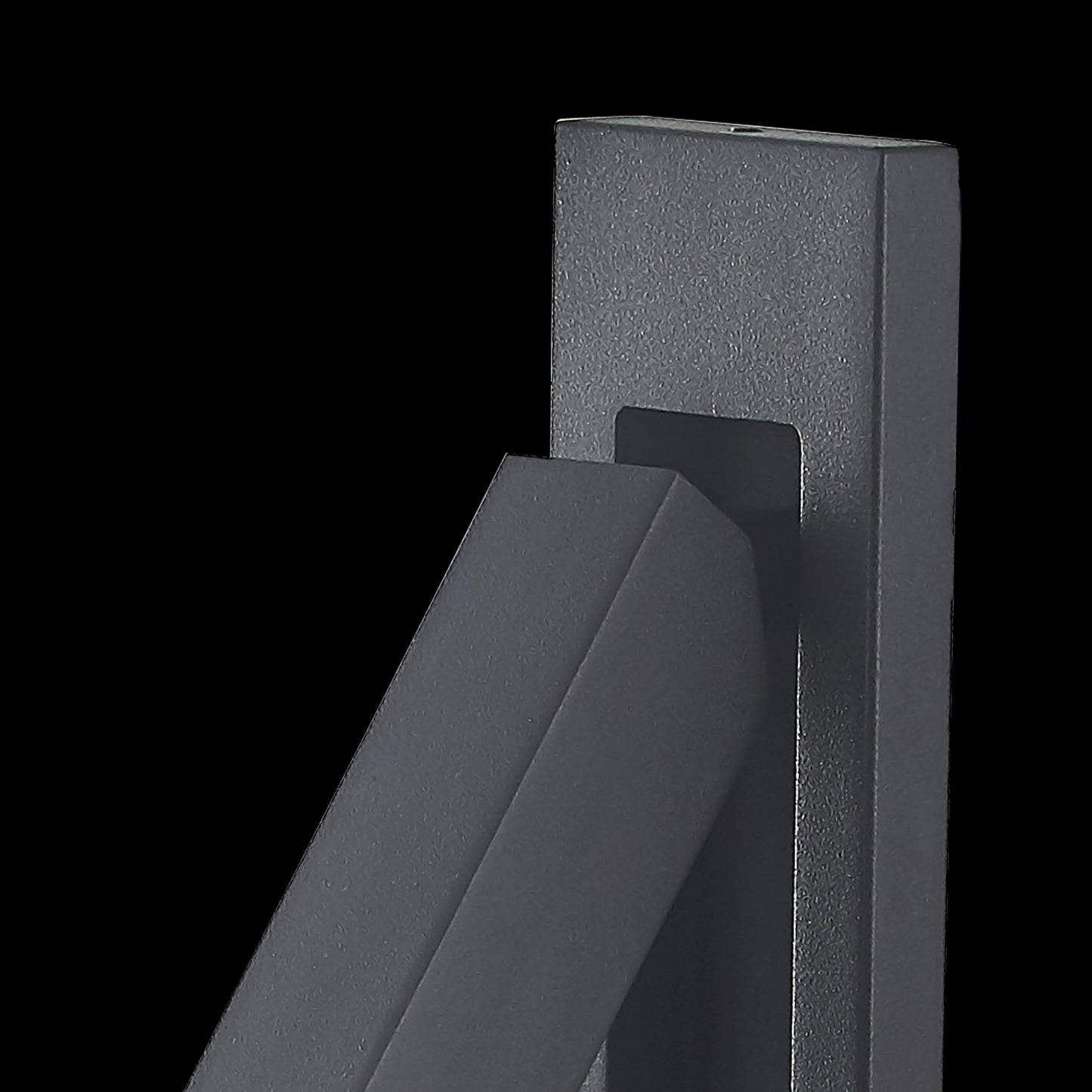 Gokova Wall Lamp, 3W LED, 3000K, 210lm, Sand Black, 3yrs Warranty by Mantra