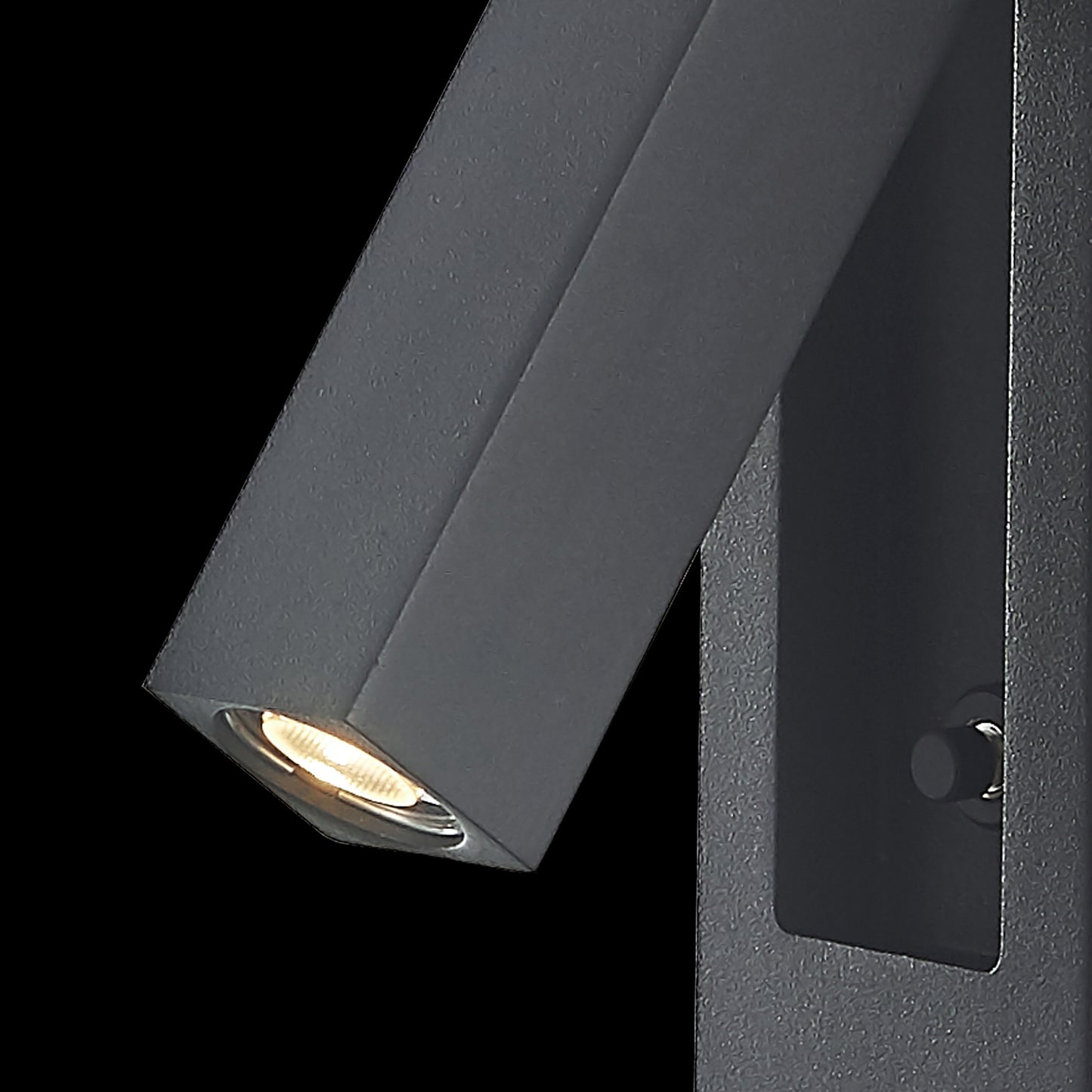 Gokova Wall Lamp, 3W LED, 3000K, 210lm, Sand Black, 3yrs Warranty by Mantra