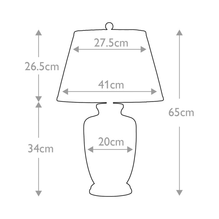 Gold Birds 1 Light Table Lamp - Light Blue and Gold