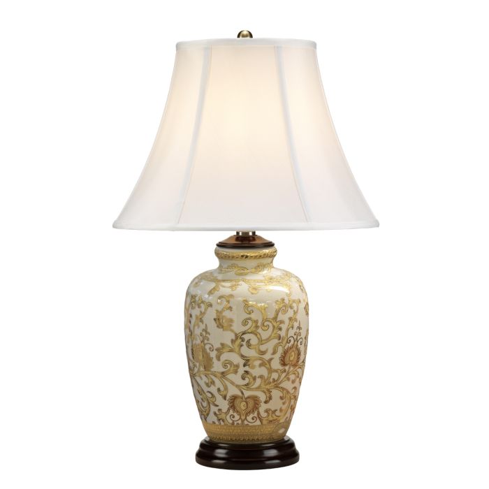 Gold Thistle 1 Light Table Lamp - Gold