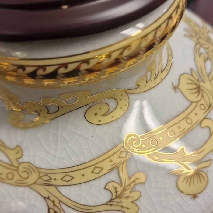 Gold Thistle 1 Light Table Lamp - Gold