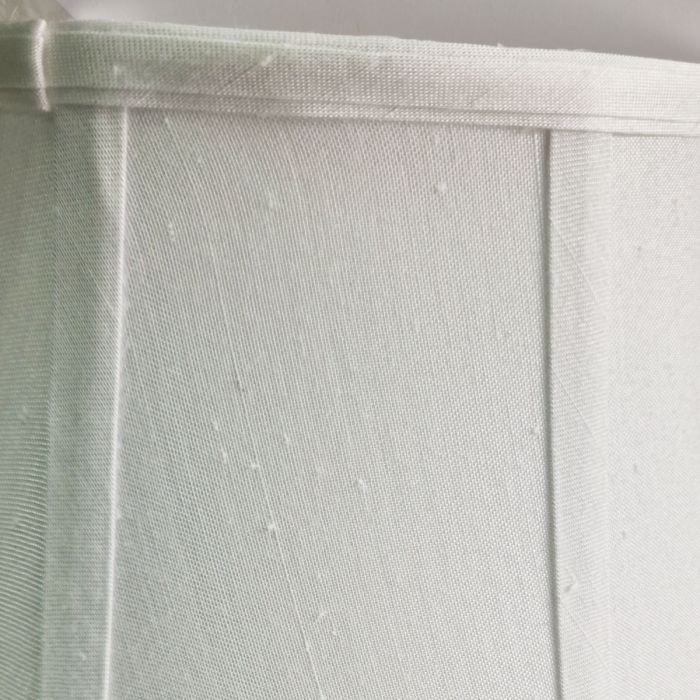 Silver Thistle 1 Light Table Lamp - White and Silver