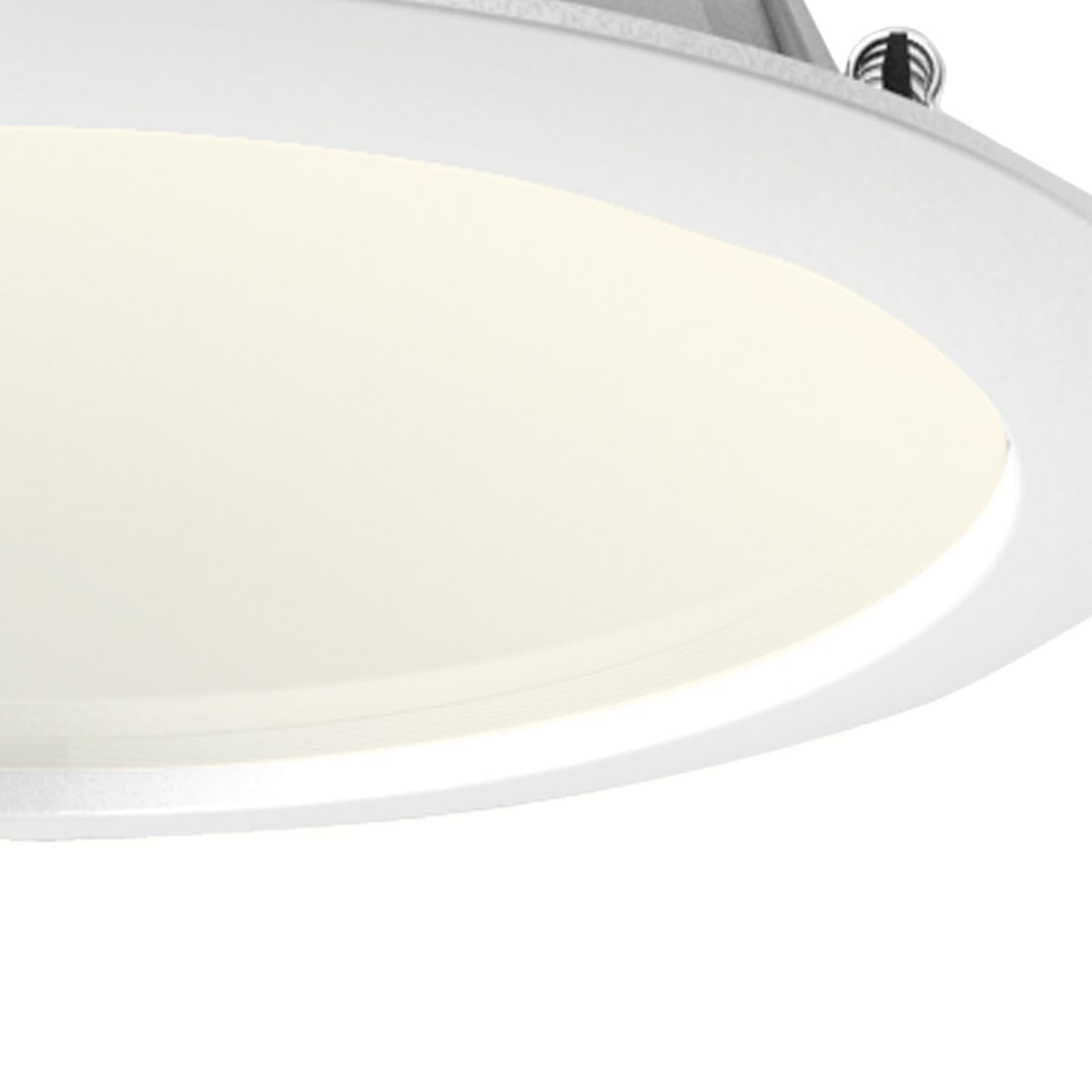 Graciosa 23.5cm Round LED Downlight, 24.5W, 3000K, 1900lm, White, Cut Out 200mm, IP44, Driver Included, 3yrs Warranty by Mantra