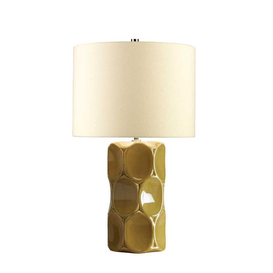 Green Retro 1 Light Table Lamp - Green