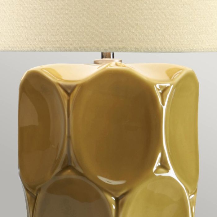 Green Retro 1 Light Table Lamp - Green