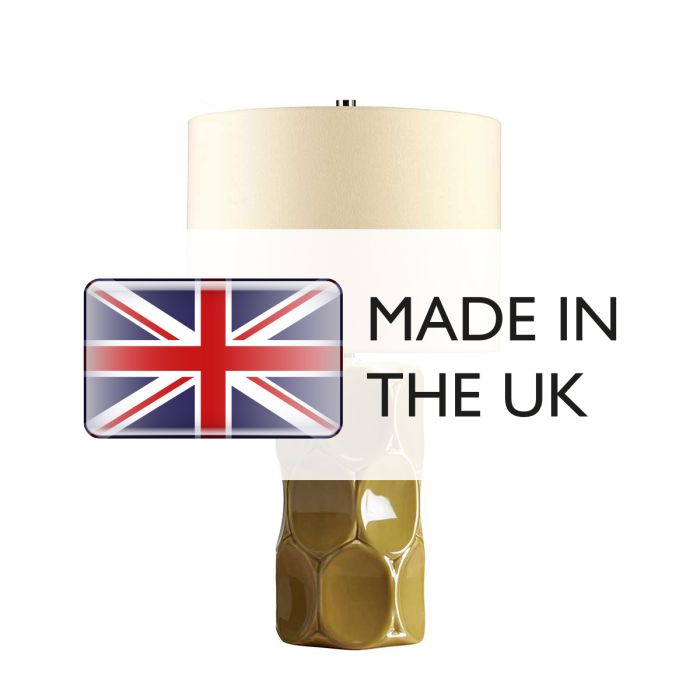 Green Retro 1 Light Table Lamp - Green