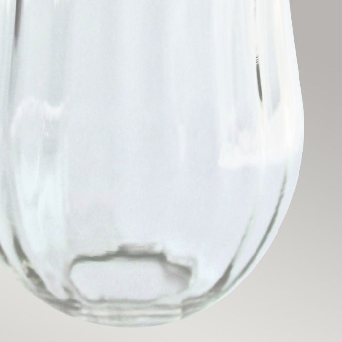 Glass shade optional For Hinkley Cambridge - Clear glass
