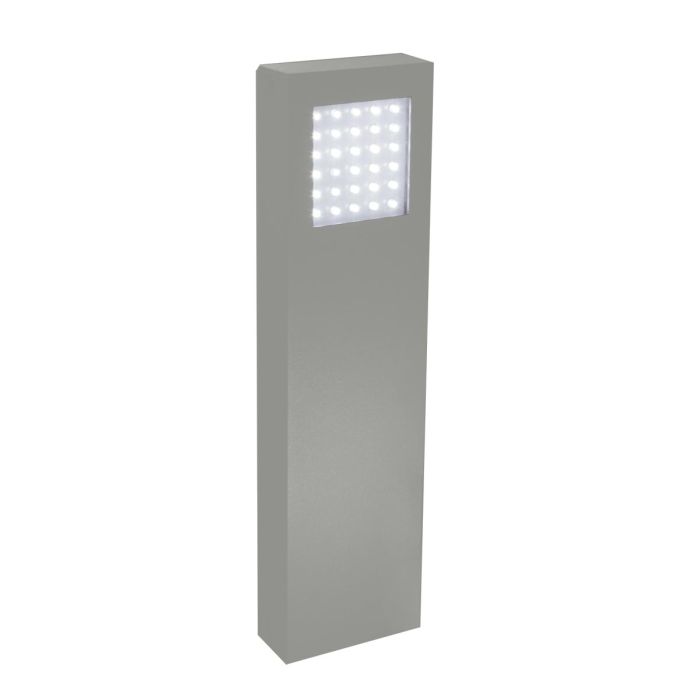 Beta Mini Bollard Light Double Sided - Matt Silver