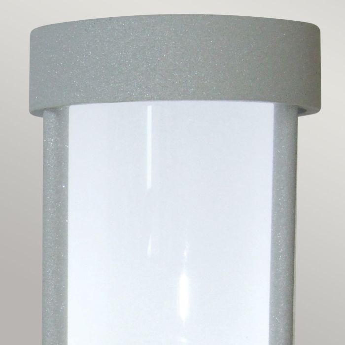 Beta Plain Wall Lantern - Matt Silver