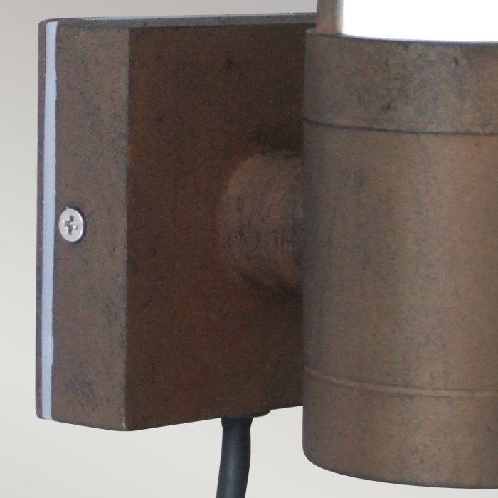 Beta Plain Wall Lantern - Aged Iron