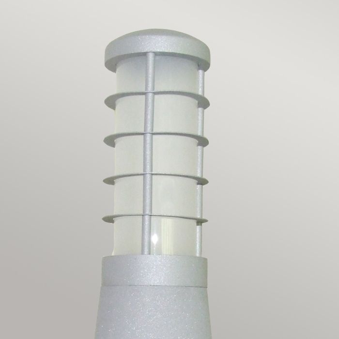 Beta Aluminium 4-Ring Bollard - Matt Silver