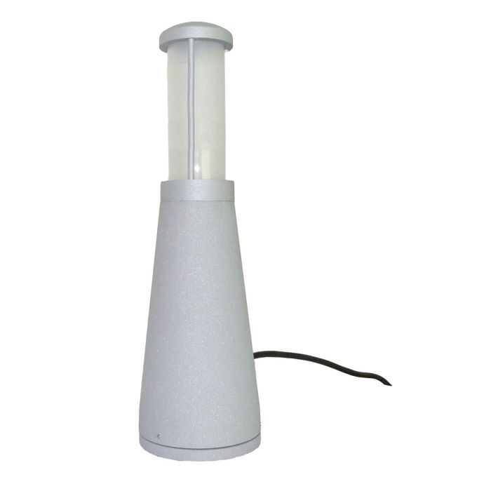 Beta Aluminium Plain Bollard - Matt Silver