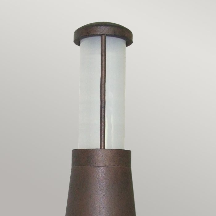 Beta Aluminium Plain Bollard - Aged Iron