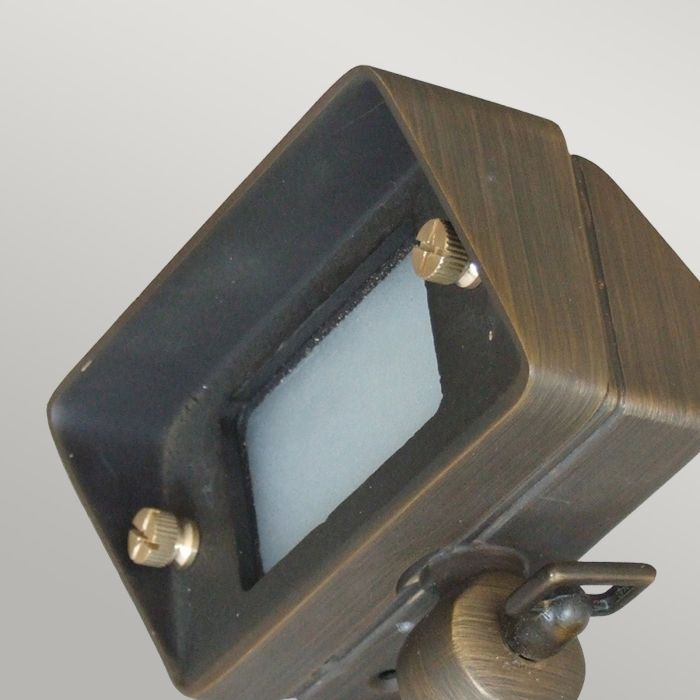 Bronze Mini Floodlight - Aged Bronze