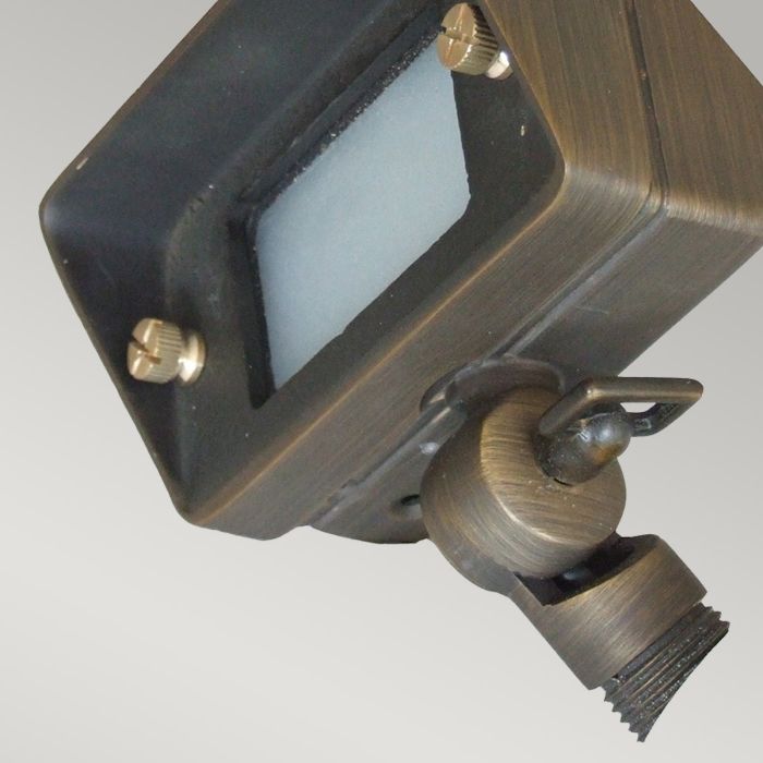 Bronze Mini Floodlight - Aged Bronze