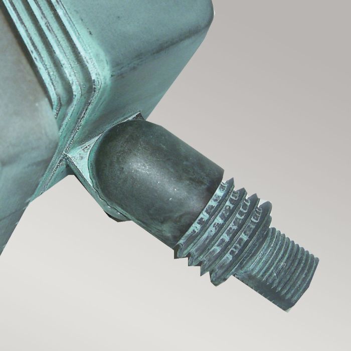 Bronze Floodlight Fitting - Verdigris
