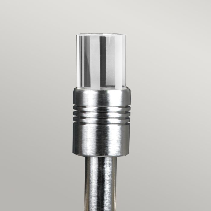 Ambleside 1 x 12V ambient light and spike with 1m cable - Anodised Aluminium