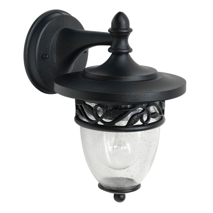 Burford 1 Light Wall Lantern - Black