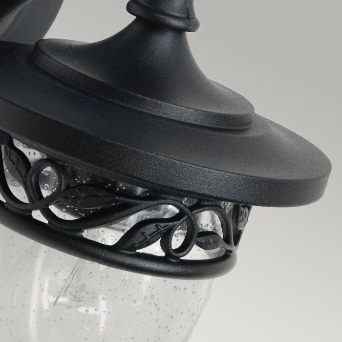 Burford 1 Light Wall Lantern - Black