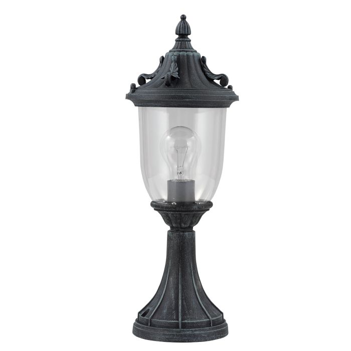 Elkstone 1 Light Pedestal - Verdigris