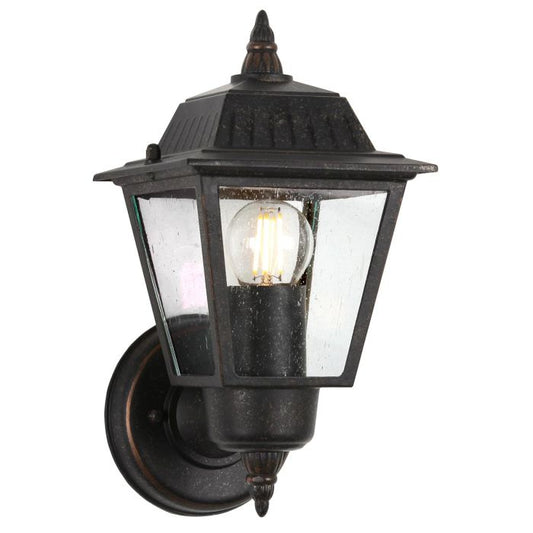 Highnam 1 Light Wall Lantern - Weathered Bronze