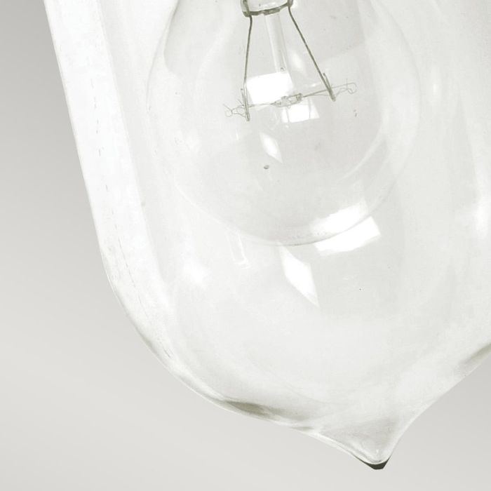 Sandown 1 Light Wall Lantern - Black