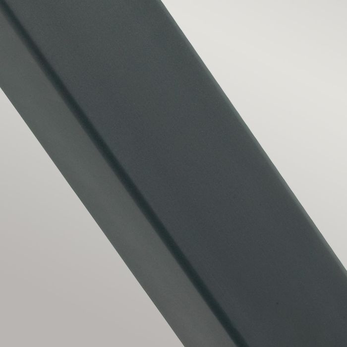 Halmstad 1 Light Large Bollard - Black