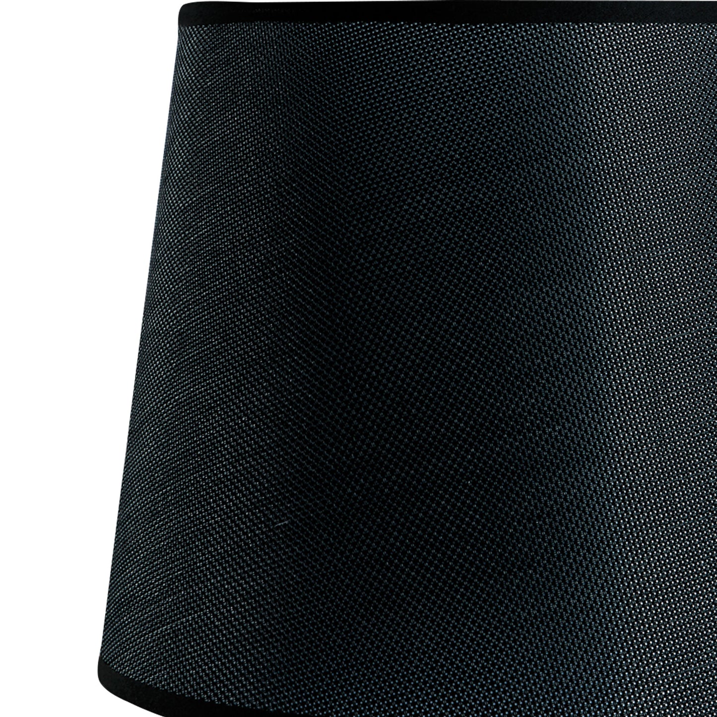 Habana Black Round Shade 200 x 152mm, Suitable for Wall Lamps by Mantra