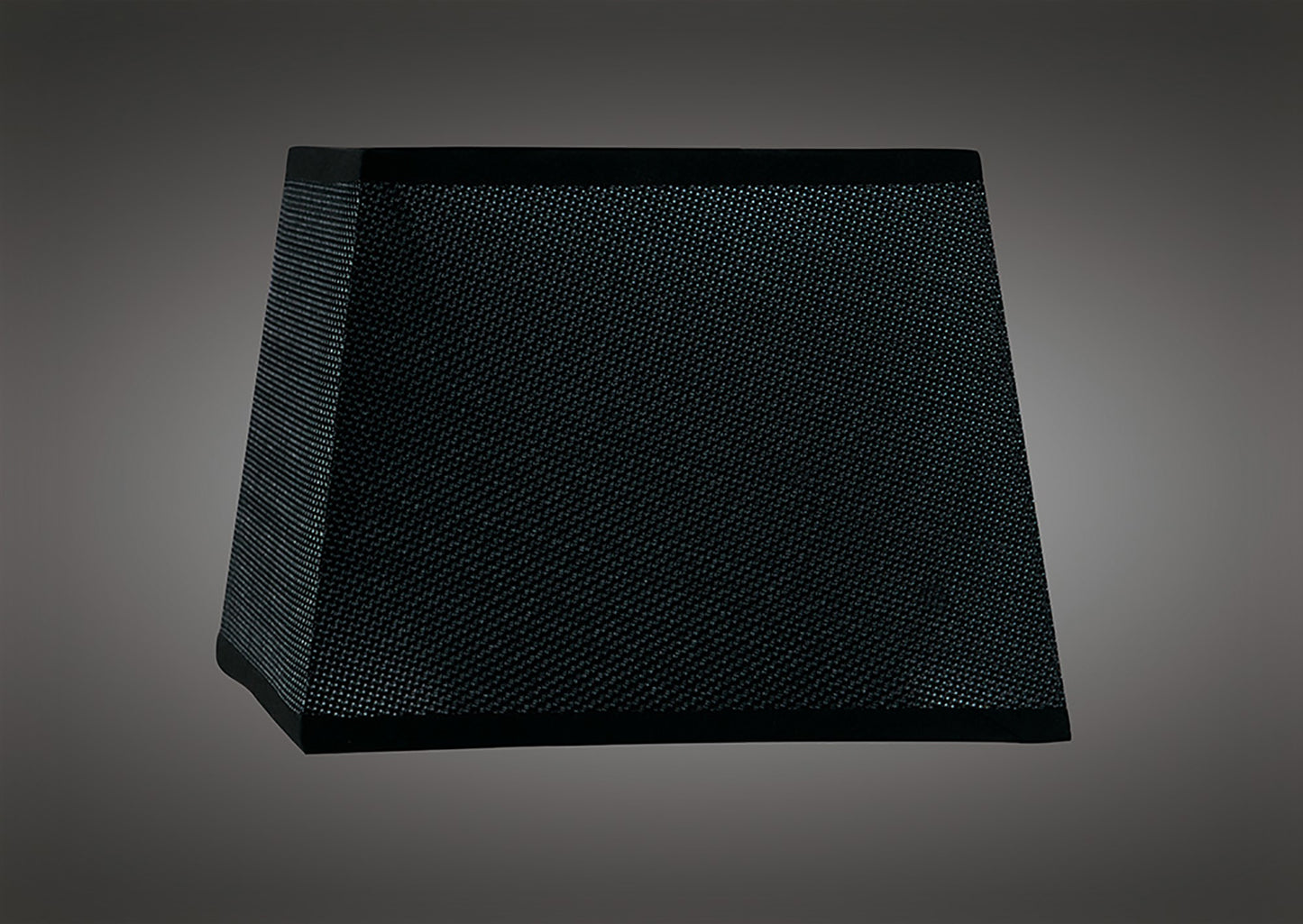 Habana Black Square Shade 160/200 x 152mm, Suitable for Wall Lamps by Mantra
