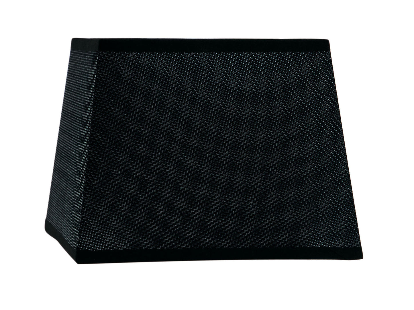 Habana Black Square Shade 160/200 x 152mm, Suitable for Wall Lamps by Mantra