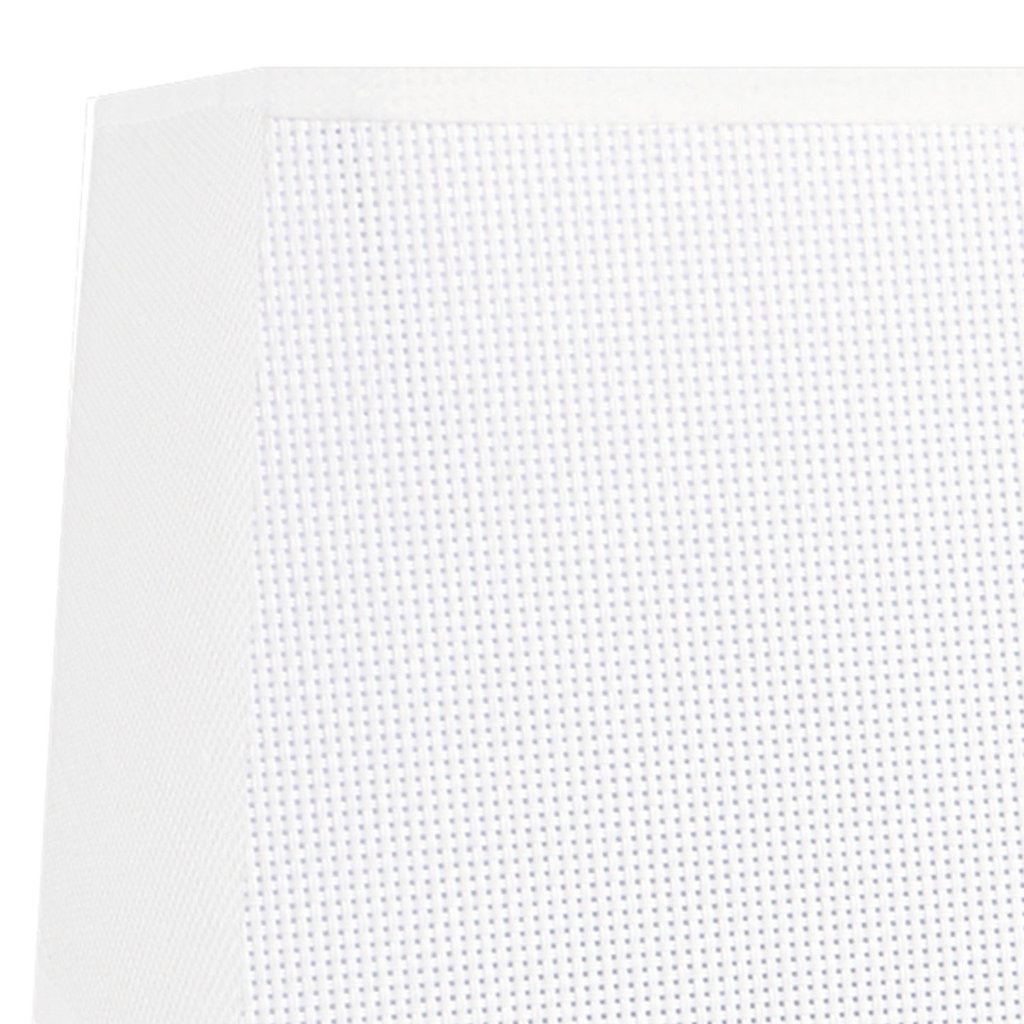 Habana White Square Shade, 450/450x215mm, Suitable for Pendant Lights by Mantra