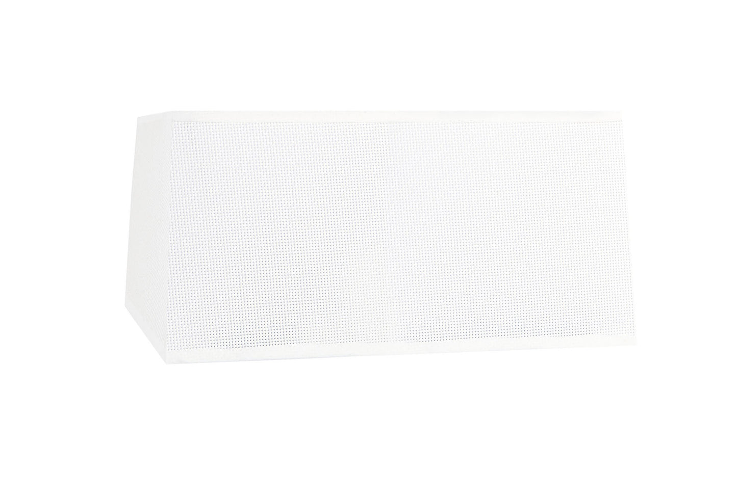 Habana White Square Shade, 450/450x215mm, Suitable for Pendant Lights by Mantra
