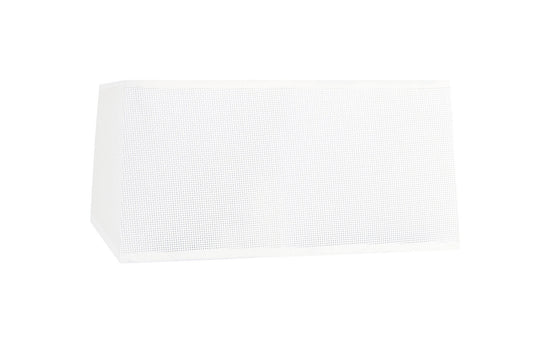 Habana White Square Shade, 450/450x215mm, Suitable for Pendant Lights by Mantra