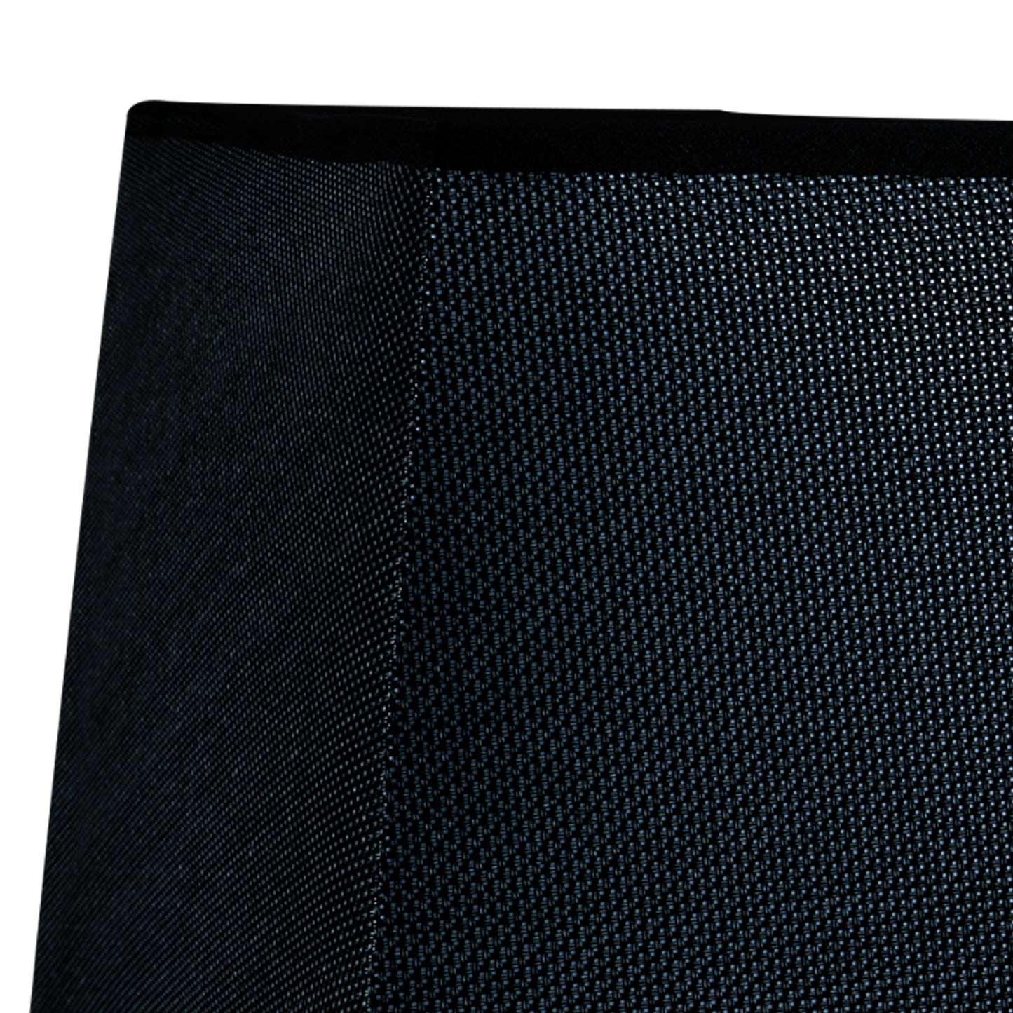 Habana Black Square Shade, 450/450x215mm, Suitable for Floor Lamps by Mantra