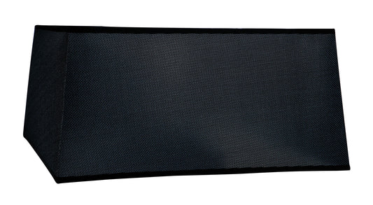 Habana Black Square Shade, 450/450x215mm, Suitable for Floor Lamps by Mantra