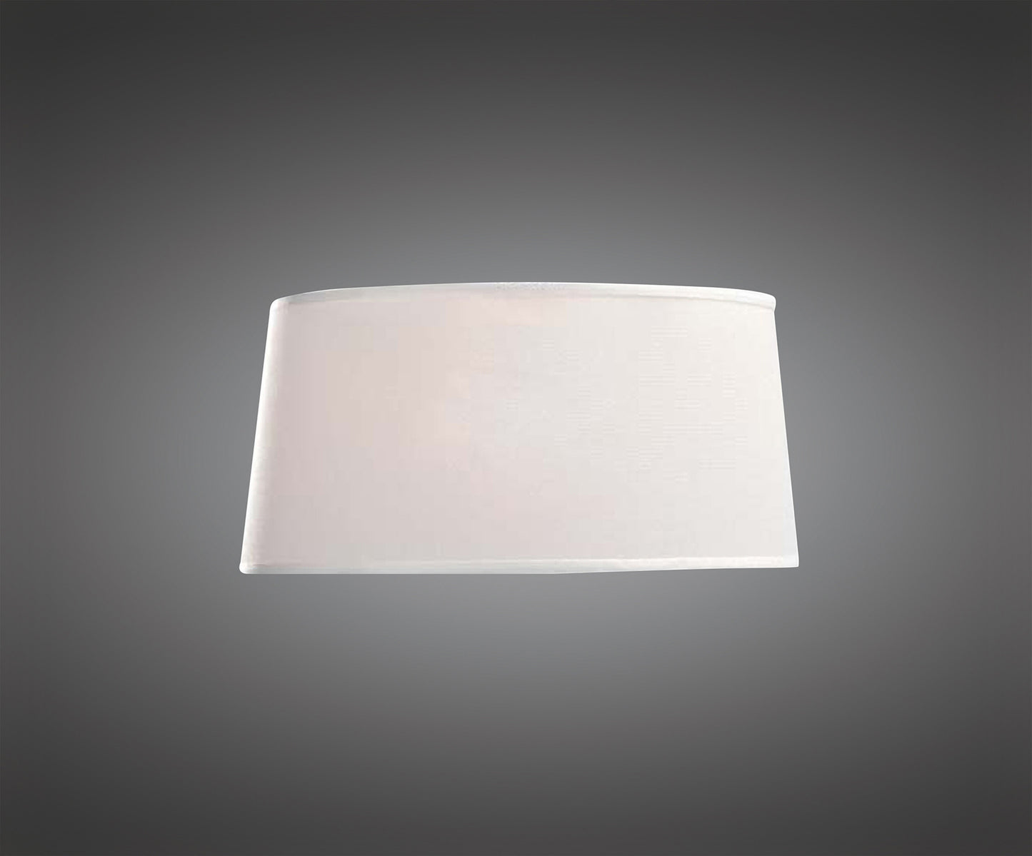Habana White Round Shade 370mm x 205mm, Suitable for Pendant Lights by Mantra