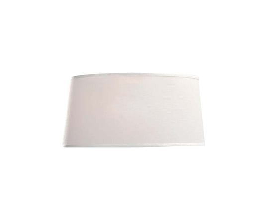 Habana White Round Shade 370mm x 205mm, Suitable for Pendant Lights by Mantra