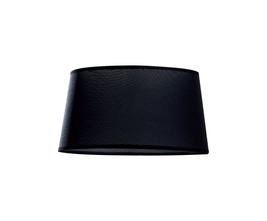 Habana Black Round Shade 370mm x 205mm, Suitable for Pendant Lights by Mantra
